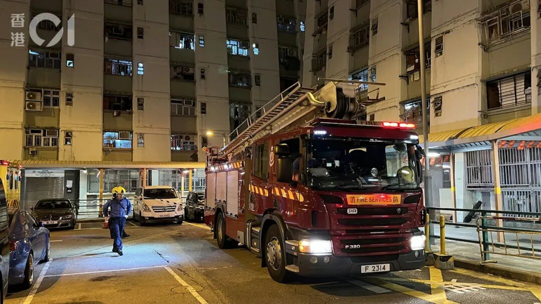 墮樓案現場為大興邨興泰樓。(李家傑攝)