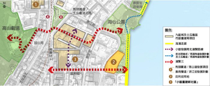 市民可从小区重建新社区的西面,经过小区再沿庇利街用地,直达海心公园,以及土瓜湾海滨空间。 韦志成网志 市民可从小区重建新社区的西面,经过小区再沿庇利街用地,直达海心公园,以及土瓜湾海滨空间。 韦志成网志