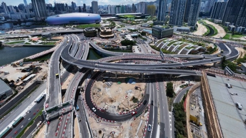 中九龙绕道收10元隧道费 中九龙绕道收10元隧道费