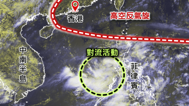 低压槽内或“爆对流”发展成低压区 低压槽内或“爆对流”发展成低压区